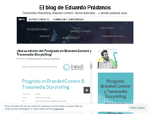 Tablet Screenshot of eduardopradanos.com